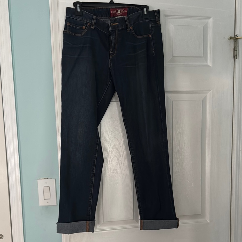 Lucky Brand Blue Straight/Ankle Jeans
